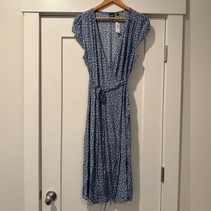 GAP LENZING ECOVERO Wrap Dress